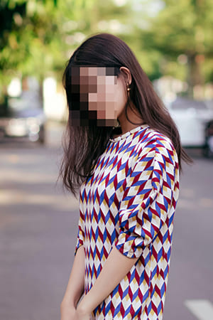 避けるべきこと: 複雑な背景